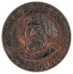 FREDERICK DOUGLASS NATIONAL NEGRO CONGRESS CIVIL RIGHTS BADGE.