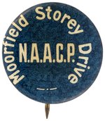 NAACP MOORFIELD STOREY DRIVE CIVIL RIGHTS BUTTON.