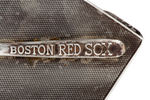 INCREDIBLE BABE RUTH BOSTON RED SOX ENGRAVED STERLING SILVER CIGARETTE CASE.