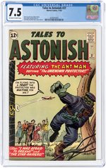 TALES TO ASTONISH #37 NOVEMBER 1962 CGC 7.5 VF-.