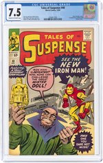 TALES OF SUSPENSE #48 DECEMBER 1963 CGC 7.5 VF- (FIRST RED & GOLD ARMOR).