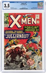 X-MEN #12 JULY 1965 CGC 3.5 VG- (FIRST JUGGERNAUT).