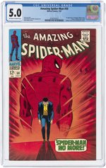 AMAZING SPIDER-MAN #50 JULY 1967 CGC 5.0 VG/FINE (FIRST KINGPIN).