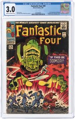 FANTASTIC FOUR #49 APRIL 1966 CGC 3.0 GOOD/VG (FIRST FULL GALACTUS).