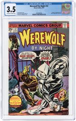 WEREWOLF BY NIGHT #32 AUGUST 1975 CGC 3.5 VG- (FIRST MOON KNIGHT).