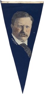 ROOSEVELT SCARCE VERTICAL FORMAT PORTRAIT PENNANT.