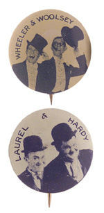 "LAUREL AND HARDY" AND "WHEELER AND WOOLSEY" PAIR.