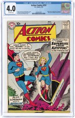 ACTION COMICS #252 MAY 1959 CGC 4.0 VG (FIRST SUPERGIRL & METALLO).