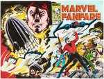 MARVEL FANFARE #16-17 SKY-WOLF COMPLETE STORY COLOR GUIDES (ANDY YANCHUS COLORIST).