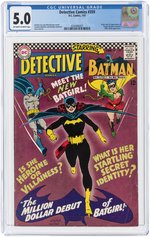 DETECTIVE COMICS #359 JANUARY 1967 CGC 5.0 VG/FINE (FIRST BATGIRL).