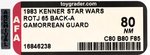 STAR WARS: RETURN OF THE JEDI (1983) - GAMORREAN GUARD 65 BACK-A AFA 80 NM.