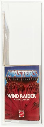 MASTERS OF THE UNIVERSE (1983) - WIND RAIDER VEHICLE SERIES 1/12 BACK AFA 80+ NM.