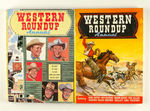 "WESTERN ROUNDUP ANNUAL" ENGLISH HARDCOVER PAIR.