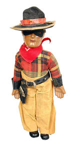 Lone Ranger Composition Doll c. 1938