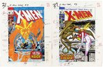 X-MEN INDEX #3 PAGE COLOR GUIDES (ANDY YANCHUS COLORIST).