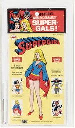 MEGO WGSH KRESGE CARDED SUPERGIRL AFA 70 EX+.