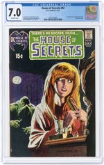 HOUSE OF SECRETS #92 JUNE-JULY 1971 CGC 7.0 FINE/VF (FIRST SWAMP THING).