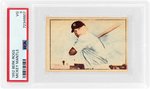 1952 BERK ROSS MICKEY MANTLE (HOF) PSA 3 VG.