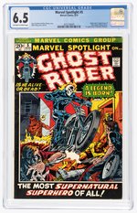 MARVEL SPOTLIGHT #5 AUGUST 1972 CGC 6.5 FINE+ (FIRST GHOST RIDER).