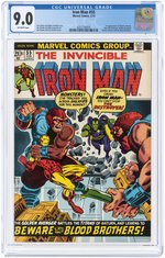 IRON MAN #55 FEBRUARY 1973 CGC 9.0 VF/NM (FIRST THANOS, DRAX THE DESTROYER & STARFOX).