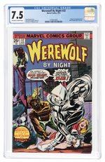 WEREWOLF BY NIGHT #32 AUGUST 1975 CGC 7.5 VF- (FIRST MOON KNIGHT).