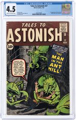 TALES TO ASTONISH #27 JANUARY 1962 CGC 4.5 VG+ (FIRST ANT-MAN).