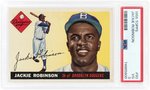 1955 TOPPS #50 JACKIE ROBINSON (HOF) PSA 3 VG.