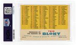 1957 TOPPS FOOTBALL CHECKLIST 1-154 TWIN BLONY PSA 4 VG-EX.