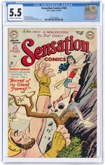 SENSATION COMICS #105 SEPTEMBER-OCTOBER 1951 CGC 5.5 FINE-.