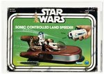 STAR WARS (1978) - SONIC CONTROLLED LAND SPEEDER AFA 60 Q-EX.