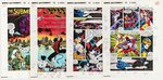 THE UNCANNY X-MEN MARVEL MASTERWORKS #24 CONTENTS LOT OF 27 COLOR GUIDES (ANDY YANCHUS COLORIST).