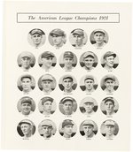 1921 WORLD SERIES - GIANTS VS. YANKEES - PROGRAM.
