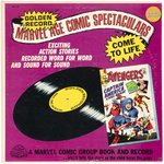 GOLDEN RECORD MARVEL AGE COMIC SPECTACULARS- COMPLETE SET OF FOUR ALBUMS.