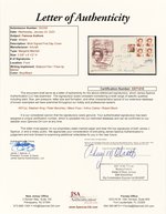 AUTHORS MULTI-SIGNED FIRST DAY COVER WITH STEPHEN KING & OTHERS.