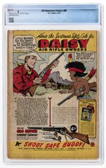 ALL-AMERICAN COMICS #89 SEPTEMBER 1947 CGC 0.5 POOR (FIRST HARLEQUIN).