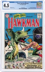 BRAVE AND THE BOLD #34 FEBRUARY-MARCH 1961 CGC 4.5 VG+ (FIRST SILVER AGE HAWKMAN & HAWKGIRL).