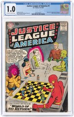 JUSTICE LEAGUE OF AMERICA #1 OCTOBER-NOVEMBER 1960 CGC 1.0 FAIR (FIRST DESPERO).