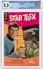 STAR TREK #1 JULY 1967 CGC 5.5 FINE-.