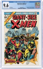 GIANT-SIZE X-MEN #1 SUMMER 1975 CGC 9.6 NM+ (FIRST STORM, NIGHTCRAWLER, COLOSSUS & THUNDERBIRD).