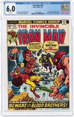 IRON MAN #55 FEBRUARY 1973 CGC 6.0 FINE (FIRST THANOS, DRAX THE DESTROYER & STARFOX).