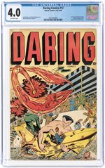 DARING COMICS #12 FALL 1945 CGC 4.0 VG.