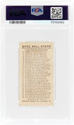 1910 E93 STANDARD CARAMEL TY COBB (HOF) PSA 1 POOR.