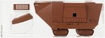 STAR WARS (1979) - RADIO CONTROLLED JAWA SANDCRAWLER FIRST SHOT PROTOTYPE AFA 85 NM+ (PATTERN VARIETY/WHITE AXLE).