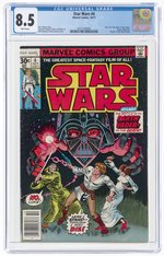 STAR WARS #4 OCTOBER 1977 CGC 8.5 VF.