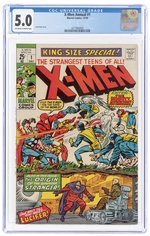 X-MEN ANNUAL #1 DECEMBER 1970 CGC 5.0 VG/FINE.