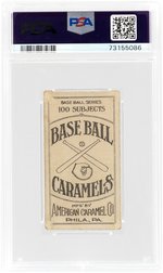 1909 E90-1 AMERICAN CARAMEL TY COBB (HOF) PSA 2 GOOD.