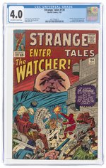 STRANGE TALES #134 JULY 1965 CGC 4.0 VG.