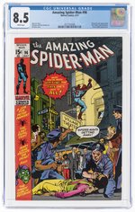 AMAZING SPIDER-MAN #96 MAY 1971 CGC 8.5 VF+.