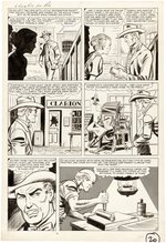 TWO GUN KID #42 COMPLETE FOUR PAGE STORY ORIGINAL ART BY JACK KELLER.