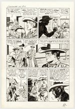 GUNSMOKE WESTERN #74 COMPLETE 13 PAGE STORY ORIGINAL ART BY JACK KELLER.